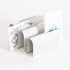 U Brands Metal Letter Sorter, Desktop Accessory, Arc Collection, Grey