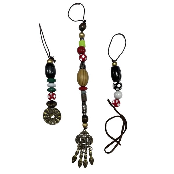 Exact Jack Sparrow Styled Pirate Hair Beads for Wig Props