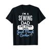 Cool Fathers Day Design Sewing Dad T-Shirt