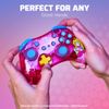PDP Rock Candy Wired Gaming Switch Pro Controller - Official License Nintendo - OLED / Lite Compatible - Compact, Durable Travel Controller - Peach