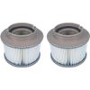 2 Pack Cartridge Pool Filters Replacement For MSpa Filter Cartridge Twin Pack
