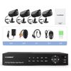 Floureon Security Camera NTSC System 4 AHD Cameras, 720P, 8CH DVR