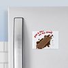 CafePress Mud On My Tires Rectangle Magnet, 3"x2" Refrigerator Magnet