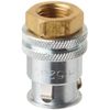 Haltec H-5265 Standard Bore Lock-On Air Chuck,Gold
