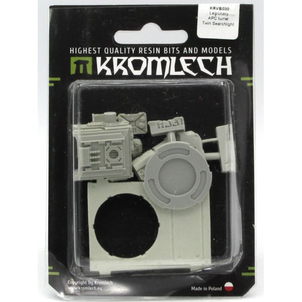 Kromlech KRVB030 Legionary APC Turret Twin Searchlight Vehicle Conversion Bit