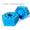 Gintison Cool Cell Freezing Container for 2ml Cryogenic Vials, 12 Wells
