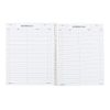 Rediform 50111 Wirebound Call Register 8 1/2 x 11 3 700 Forms/Book