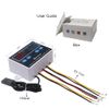 KETOTEK Digital Temperature Humidity Controller, Heating Cooling Thermostat Module with Sensor Probe Humidifier Dehumidifier Controller for Incubator 230V