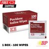 Ever Ready First Aid Povidone Iodine Wipes – 100 Count