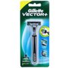 2 Pcs Gillette Vector Razor Handle + 1 Refill Blade and Pivot Head (fits Atra)
