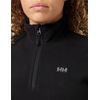 Helly Hansen Women's Daybreaker 1/2 Zip Fleece Pullover Jacket, 990 Black, Medium