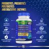 Probiotics + Prebiotics + Postbiotics + Digestive Enzymes = 4 in 1 Supplement