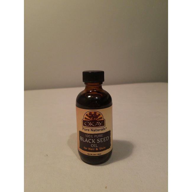 Okay Pure Naturals 100% Pure Black Seed Oil 2 oz