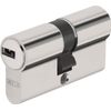 Abus Door Cylinder Lock with Key, Silver, 33460