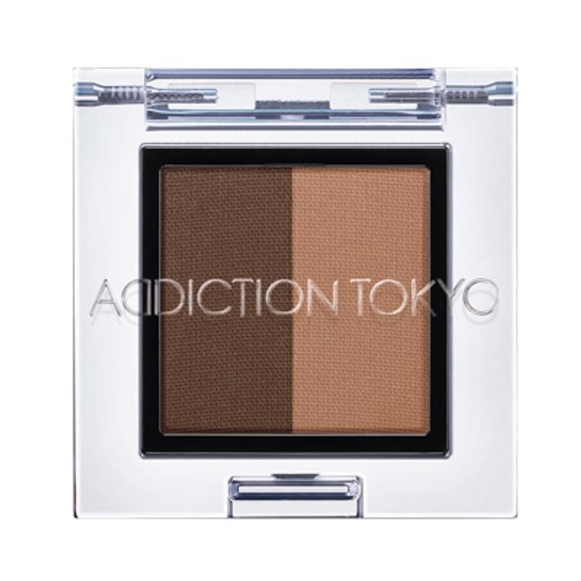 Free non-standard shipping ADDICTION Pressed Duo Eyebrow #03 Almond Duo 1.5g