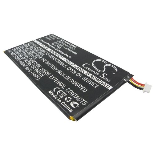 Cameron Sino 4100mAh Li-Polymer High-Capacity Replacement Batteries for HP Tablet 7 1800, Slate 7 1800 Tablet, fits HP 10979176-00, 739691-001, HSTNH B14C-S, WD3870127P