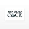2pcs Only Black Cock