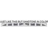 HOLMES Garage Doors SANDTONE SUNSET 505  Window Inserts/Short Panel  Set of 8