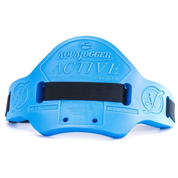 AquaJogger Active Belt 48 Inch, The Leader in Aquatics Exercise, Suspends Body Vertically in Water, Pool Fitness