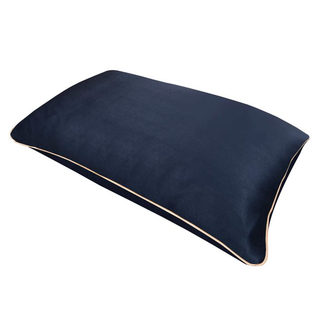 Holistic Silk Pure Mulberry Silk Anti-Ageing Pillowcase Navy