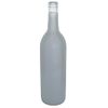 North Mountain Supply - W5A-RWB 750ml Red White & Blue Assortment Glass Bordeaux Wine Bottle Flat-Bottomed Cork Finish - Case of 12