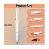 Everlasting Pencil, 6 Pcs Inkless Magic Pencil Eternal with Eraser Plus 6 Refiil