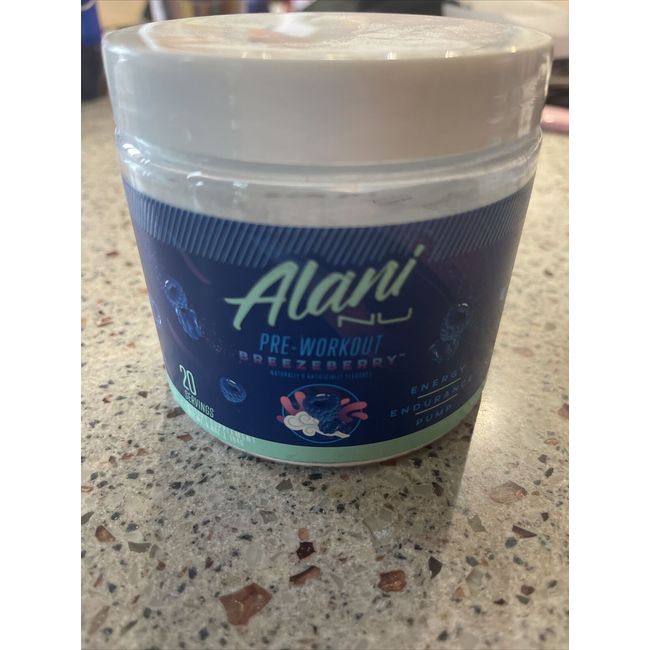 Alani Nu Breezeberry Pre-Workout 30 Servings