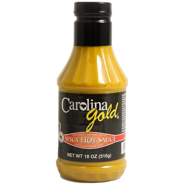 HOUSE Carolina Gold Spicy Hot Sauce, 18 OZ