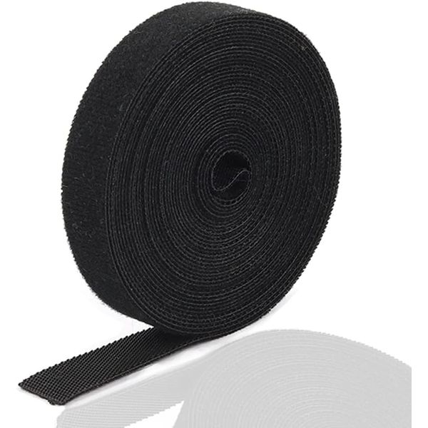 Velcro, Cable Ties, Velcro Fasteners, Cable Bands, Freely Cut, Strong, Heat Resistant, Reusable, Wire Organization, Cable Consolidation, Storage Tape, For Office, Home, Rooms, Luggage Packaging,