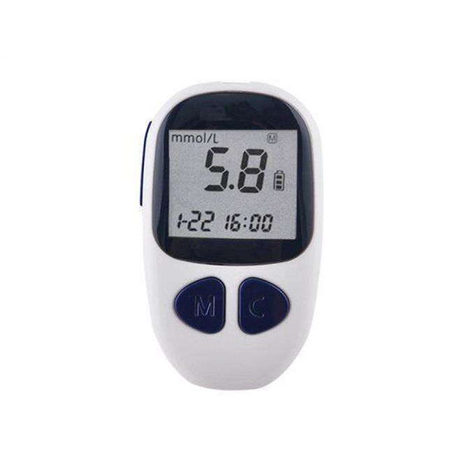 Digital Handheld Glucometer Kit - Accurate Blood Sugar Monitor + 50 Strips -