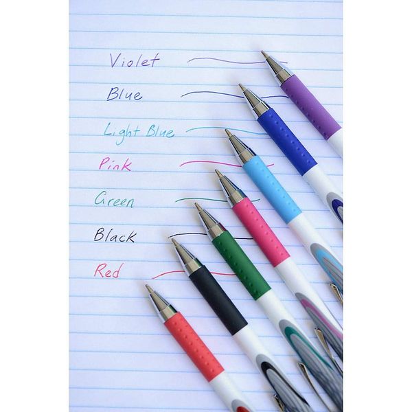 Z-Grip Flight Retractable Pen Ink Color: Red