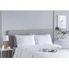 Todocama 2 x Super Soft Microfibre Hypoallergenic Pillowcases 2-75x40cm White