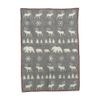 [KLIPPAN] KLIPPAN Wool Half Blanket 90x130 WILDERNESS Gray [Parallel Import]