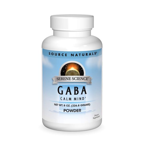 Source Naturals Serene Science GABA, 750 mg - 8 oz Powder