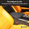 Interior Central Control Armrest Pad Protect Cover Trim for Corvette C7 2014-19