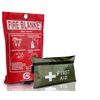 1st aid Kit + Fire Blanket Large 1 METER X 1 METER (SOFT CASE)