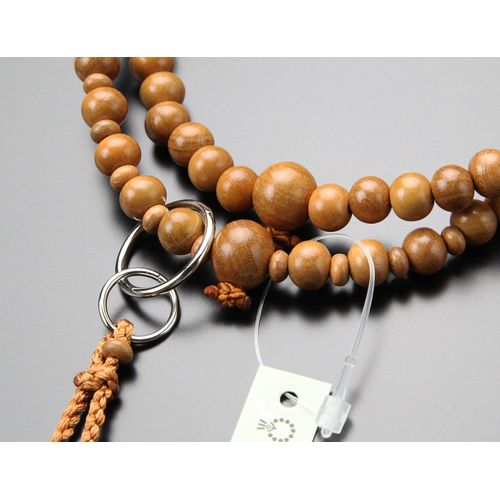 Dot Com Jodo Buddhist Prayer Beads for Women, 8 inch, Seibu Plum, Round Ring, Bontenbo, Kyoto Nenju, Kyoto, 2 Tie, 8 Size, 2000400200626, Gift Bag Present!