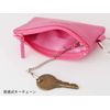 Slip-on Noir Key Pouch Mini Leather Black NSL-1803