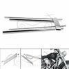 Chrome Down Tube Frame Covers For Harley Softail Standard Blackline FXSTD FLSTF