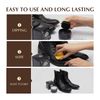 SALTY FISH Shoe Polish with Shoe Shine Sponge Applicator (Black)