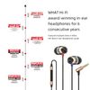 Soundmagic E10C In Ear Isolating Earphones with Microphone - Black/Gold