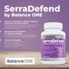 Balance ONE SerraDefend, Systemic & Digestive Enzymes, 2 Month Supply