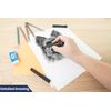 Pacific Arc Compressed Charcoal Sticks Soft 12 Pack for Drawing, Sketching, and Shading