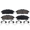 Front Brake Rotors & Ceramic Pads for 2011 2012 2013 2014 2015 2016 2017 Quest