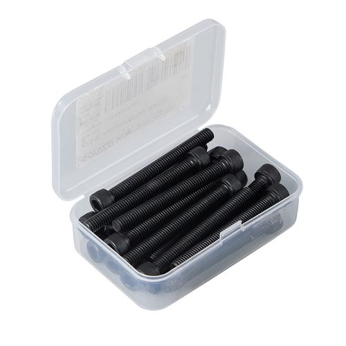 M4 x 20mm Socket Head Cap Screws Bolts 12.9 Grade Alloy Steel Metric Machine Hex Socket Screw, Black Oxide Finish, Fully Threaded, 50PCS