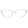 Blue Light Blocking Glasses Computer Cateye Clear Cat Eye Crystal Frame