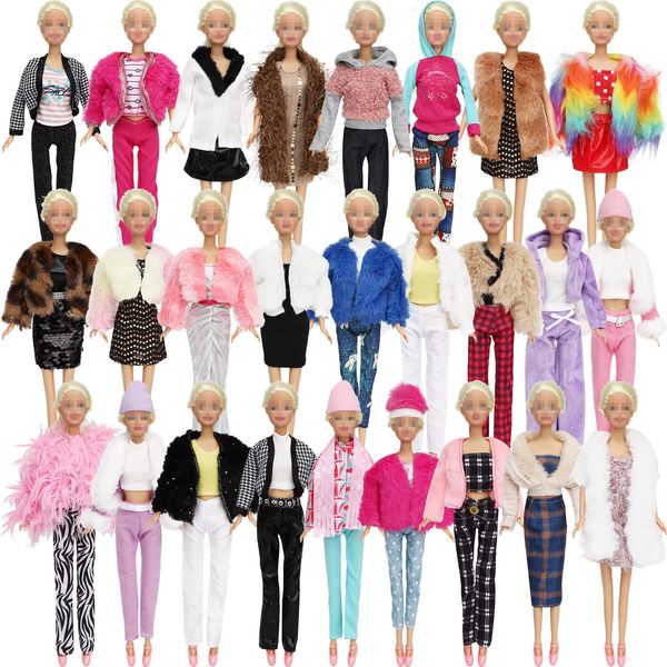 SOTOGO 12 Sets Doll Clothes for 11.5 Inch Girl Doll Handmade Doll Outfits Fashion Doll Dresses Party Wedding Dresses Doll Gowns