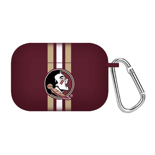 Florida State Seminoles HD Case Cover Compatible with Apple Airpods Pro - Stripes