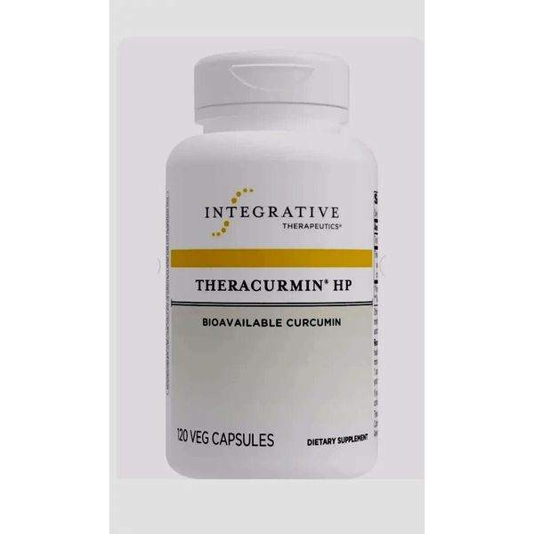 Integrative Therapeutics Theracurmin HP 120 Capsules LARGE BOTTLE Exp. 3/31/25