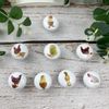 Lasyman 8Pack1.5 Ceramic Cute Chicken and Rooster Knob Rustic Decorative Farmhouse Kitchen Cabinet Dresse Drawer Knobs and Pulls